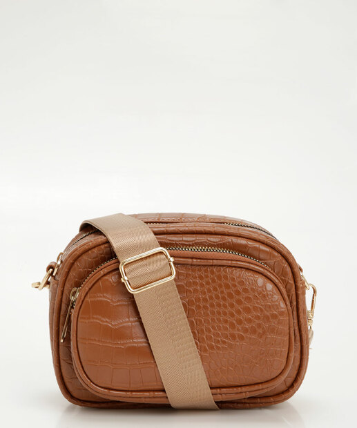 Image_Bolsa Transversal Crossbody Croco Feminina Marisa