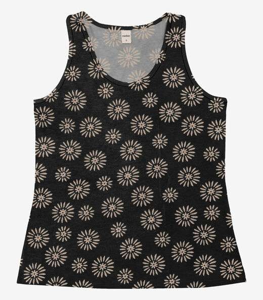 Image_Regata Feminina Estampada Rovitex Preto