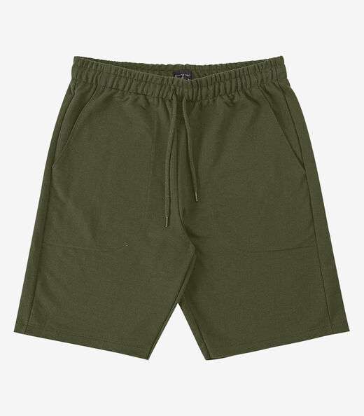 Bermuda de Moletom Masculina Diametro Verde