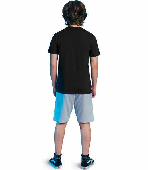 Camiseta T-shirt Juvenil Masculina Rovitex Preto