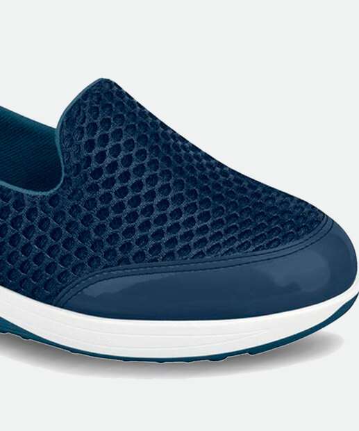 Tênis Feminino Slipper Recorte Verniz Modare 
