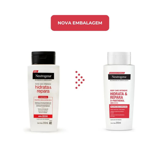 Hidratante neutrogena Bodycare hidrata e repara 400ml