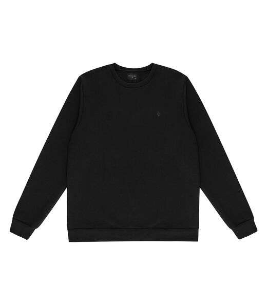 Blusão Masculino Plus Size Moletom Básico Diametro Preto