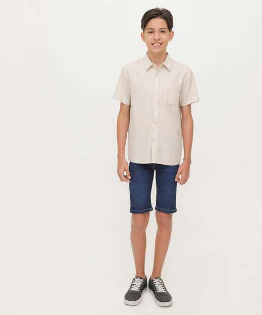 Camisa Juvenil Lisa MR Tam 10 a 16