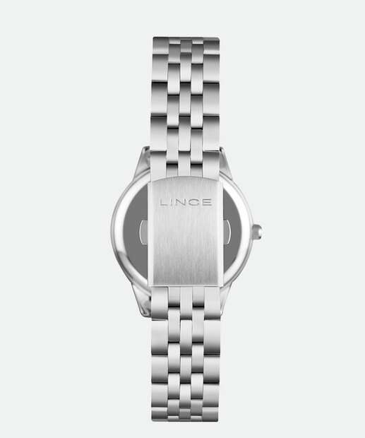 Kit Relógio Feminino Lince LRM4853L36 Prateado