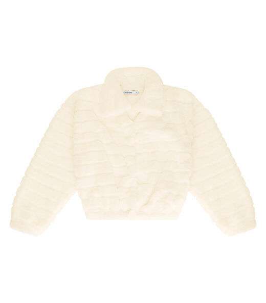 Casaco de Pelo Feminino Endless Bege