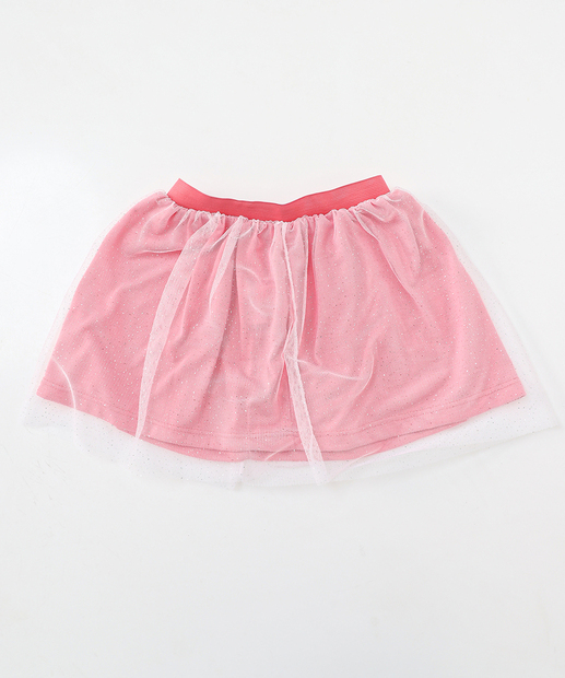 Conjunto Infantil Tule Patrulha Canina Tam 4 a 10 Rosa
