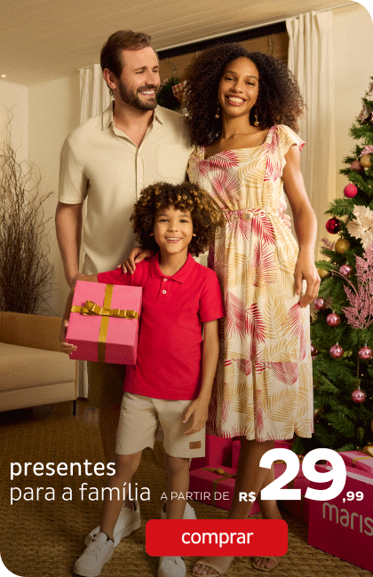 Presentes para a Família a partir de R$29,99