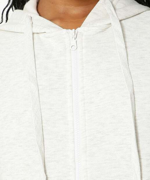 Casaco Feminino Moletom Flanelado Básico Marisa