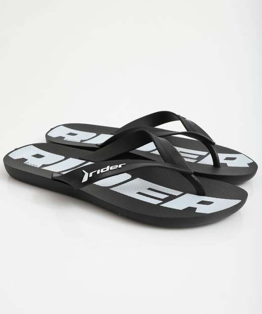 Chinelo Masculino Feel Urban Rider Preto