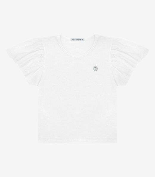 Blusa Infantil Feminina Trick Nick Branco