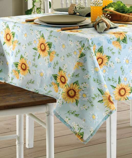 Toalha de Mesa Quadrada Margarida Döhler 