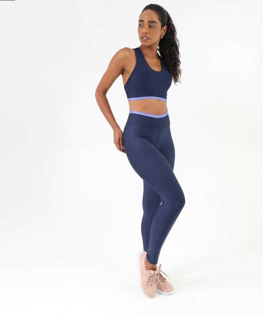 Image_Calça Feminina Legging Recorte Marisa Azul