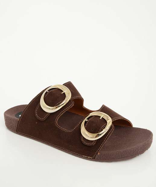 Rasteirinha Feminina Birken Nobuck Marisa