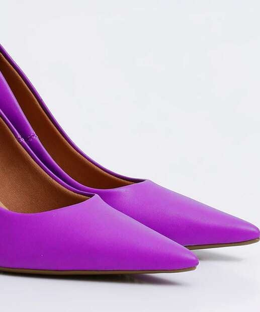 Scarpin Feminino Salto Fino Bico Fino Vizzano 