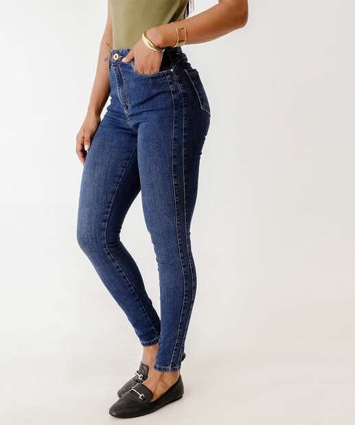 Calça Feminina Skinny Push Up Zune Jeans