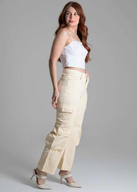 Calça Sarja Sawary Reta - 278225