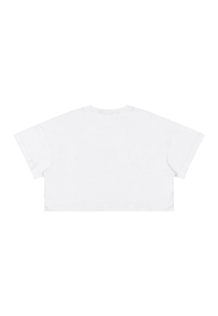 Blusa Juvenil em Algodão com Strass Gloss