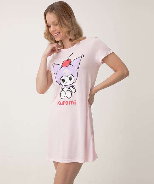 Image_Camisola Estampa Estampa Kuromi Sanrio