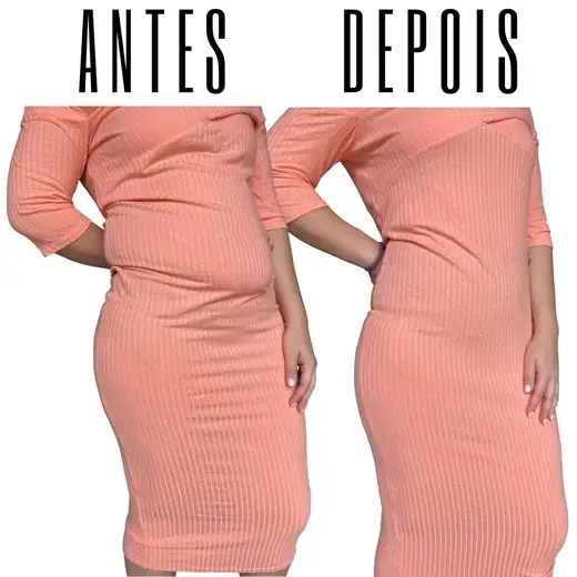 Calcinha Cinta Compressão Modeladora Concept Lingerie Chocolate