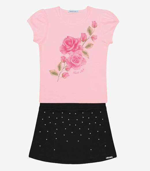Image_Conjunto Blusa Com Short Saia Moletinho Trick Nick Rosa