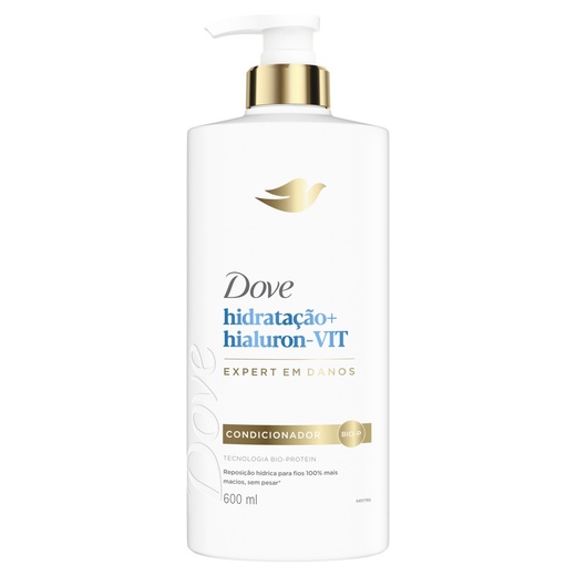 Image_Kit com 3 Unidades de Condicionador Dove Hidratação e Hialuron-VIT 600mL