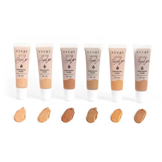 Base Líquida Vai na Bolsa Vivai Cor:03