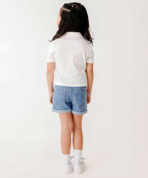 Blusa Infantil Estampa Hello Kitty Sanrio Tam 4 a 10