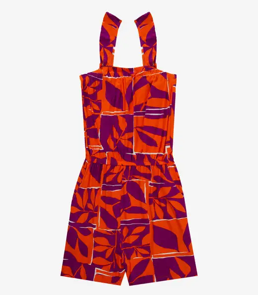 Macaquinho Feminino Curto Infinita Cor Roxo