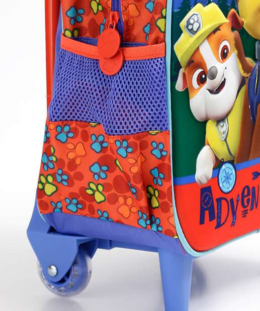 Mochila Mala Com Rodas Infantil Patrulha Canina Xeryus
