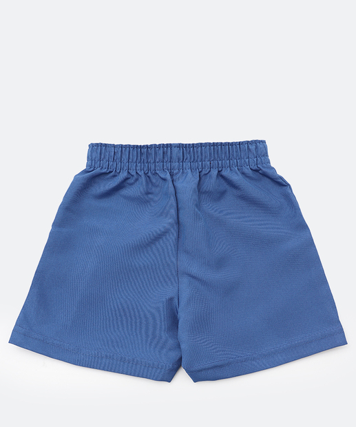 Bermuda Infantil Tactel Marisa Tam 01 a 03 Azul