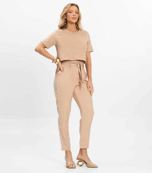 Image_Calça Feminina Marrante Clochard Renaluci Bege