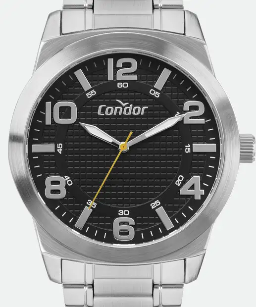 Relógio Masculino Condor CO2036MZB4P Prateado