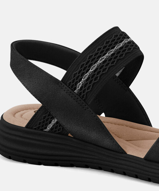 Sandália Feminina Rasteira Elástico Comfortflex 