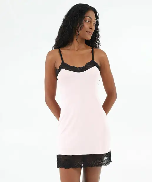 Image_Camisola Recorte Renda Alças Finas Marisa Rosa