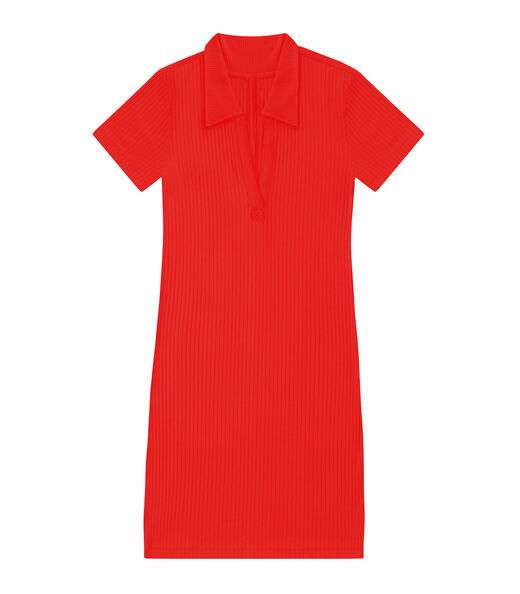 Image_Vestido De Ribana Canelado Feminino Endless Laranja
