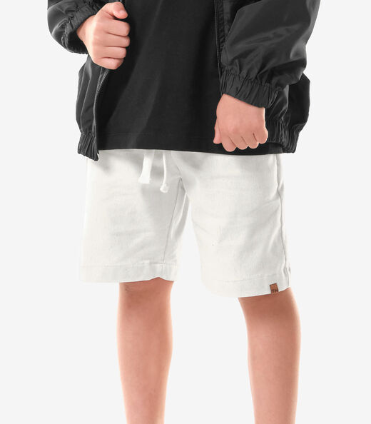 Bermuda Infantil Masculina Bengaline Trick Nick Bege