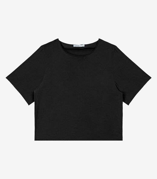 Blusa Viscose Double Feminina Endless Preto