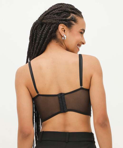 Sutiã Bra Top Com Bojo Marisa