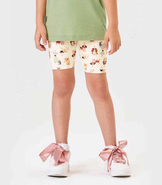 Conjunto Infantil Blusa Com Bermuda Trick Nick Verde
