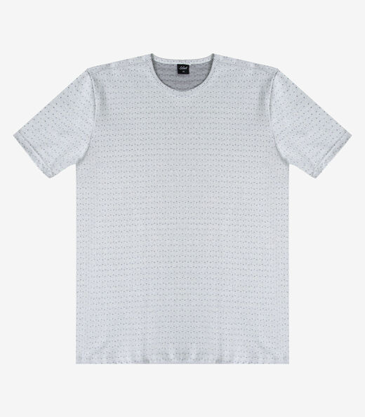 Camiseta Masculina Básica Em Malha Drop Select Cinza