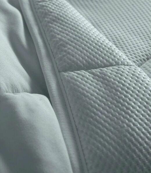 Edredom Verano Casal Toque Acetinado Altenburg Azul