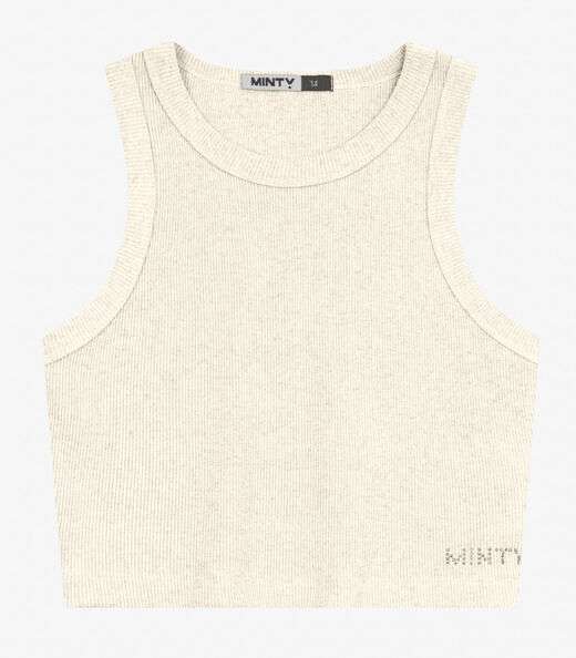 Image_Regata Juvenil Feminina em Ribana de Melange Minty Bege