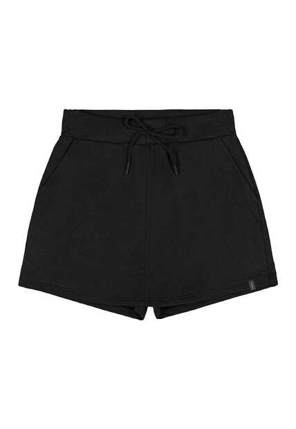 Short-Saia Juvenil Básico em Moletom Gloss