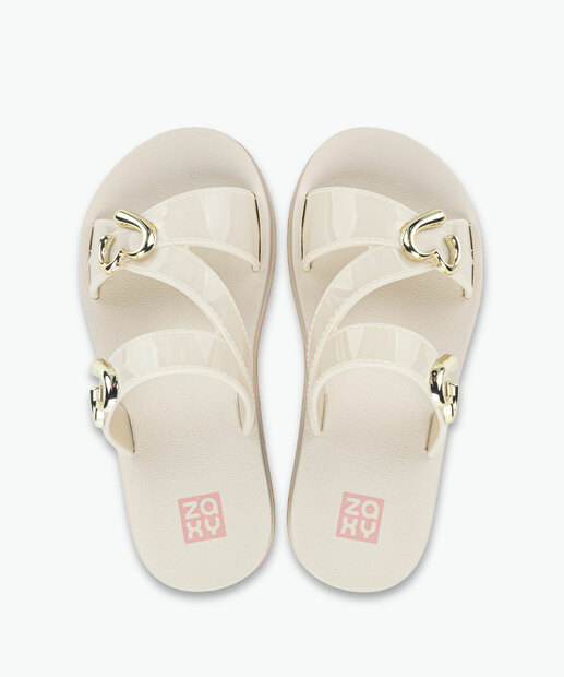 Sandália Infantil Zaxy Lover Off White