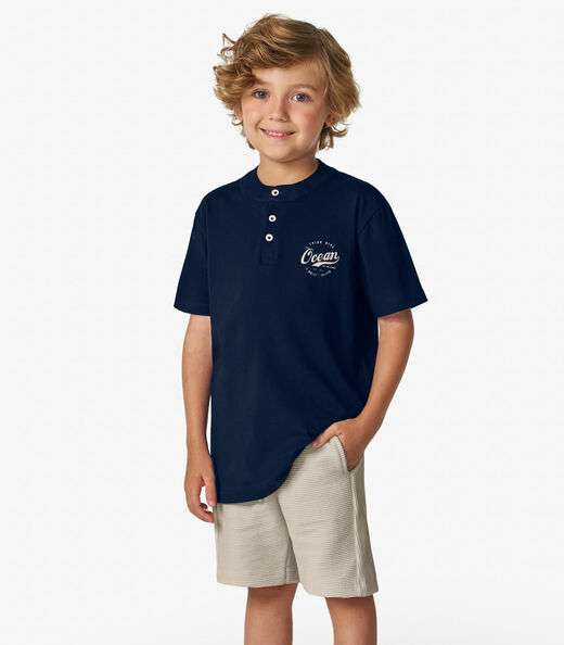 Image_Conjunto Camiseta com Bermuda Menino Trick Nick Azul Marinho