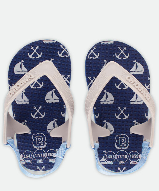 Image_Chinelo Infantil Bebê Âncora Pimpolho Azul