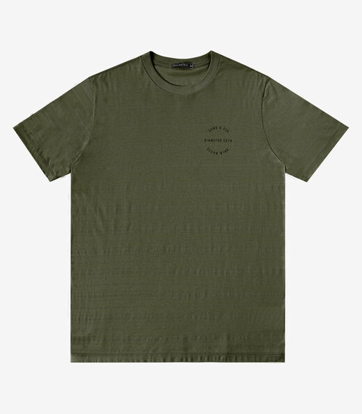 Image_Camiseta Masculina Meia Malha Maquinetada Diametro Verde