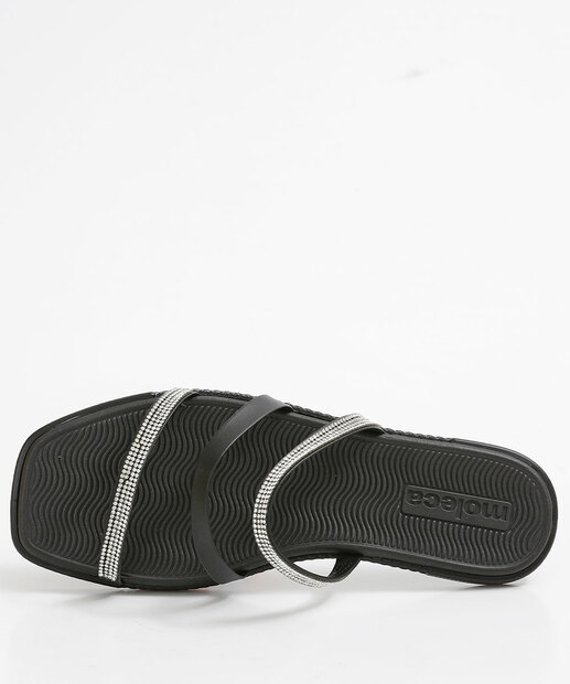 Rasteirinha Feminina Strass Moleca 