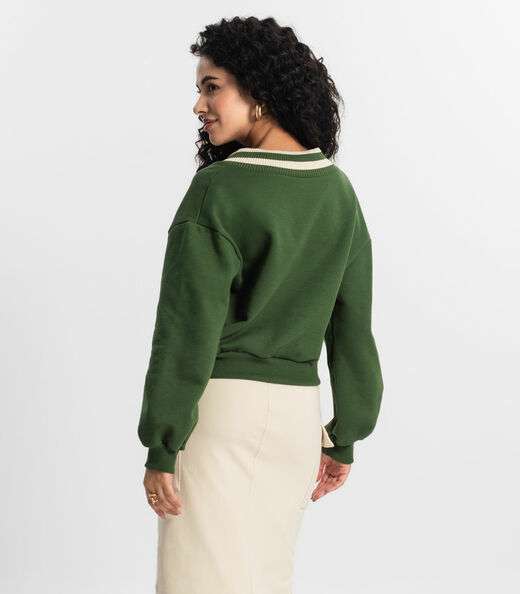 Blusão Feminino Rovitex Verde